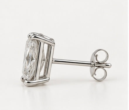 Signature Radiant Stud Earrings
