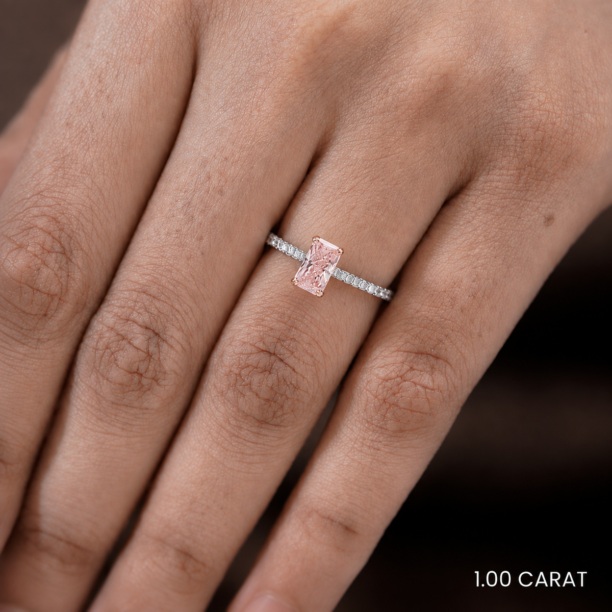 The Signature Pink Radiant Ring