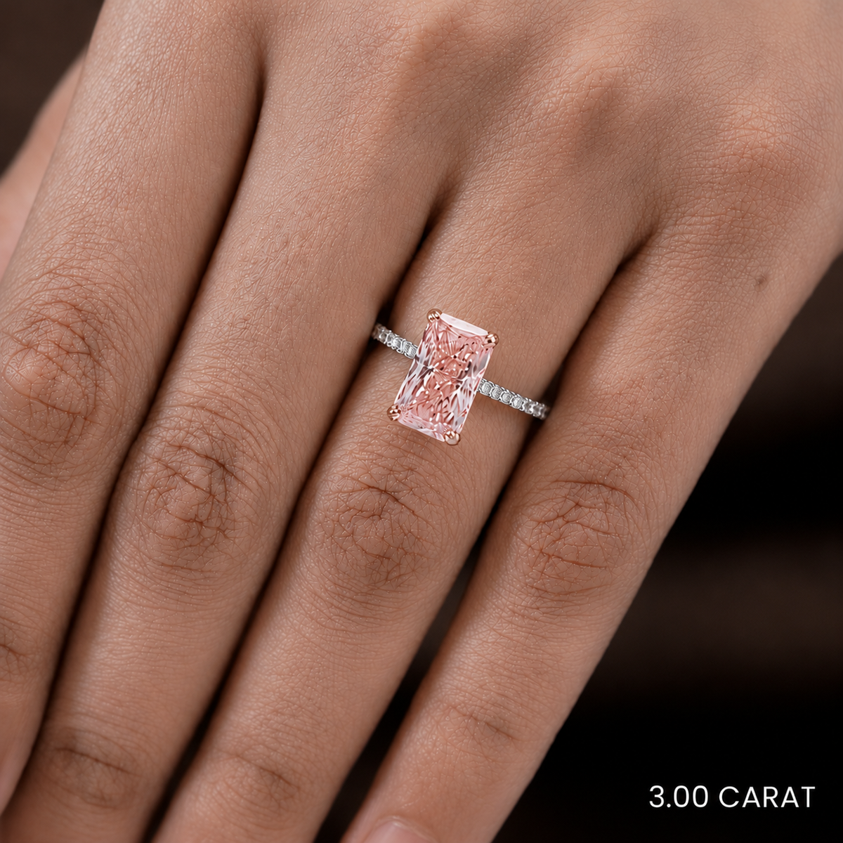 The Signature Pink Radiant Ring