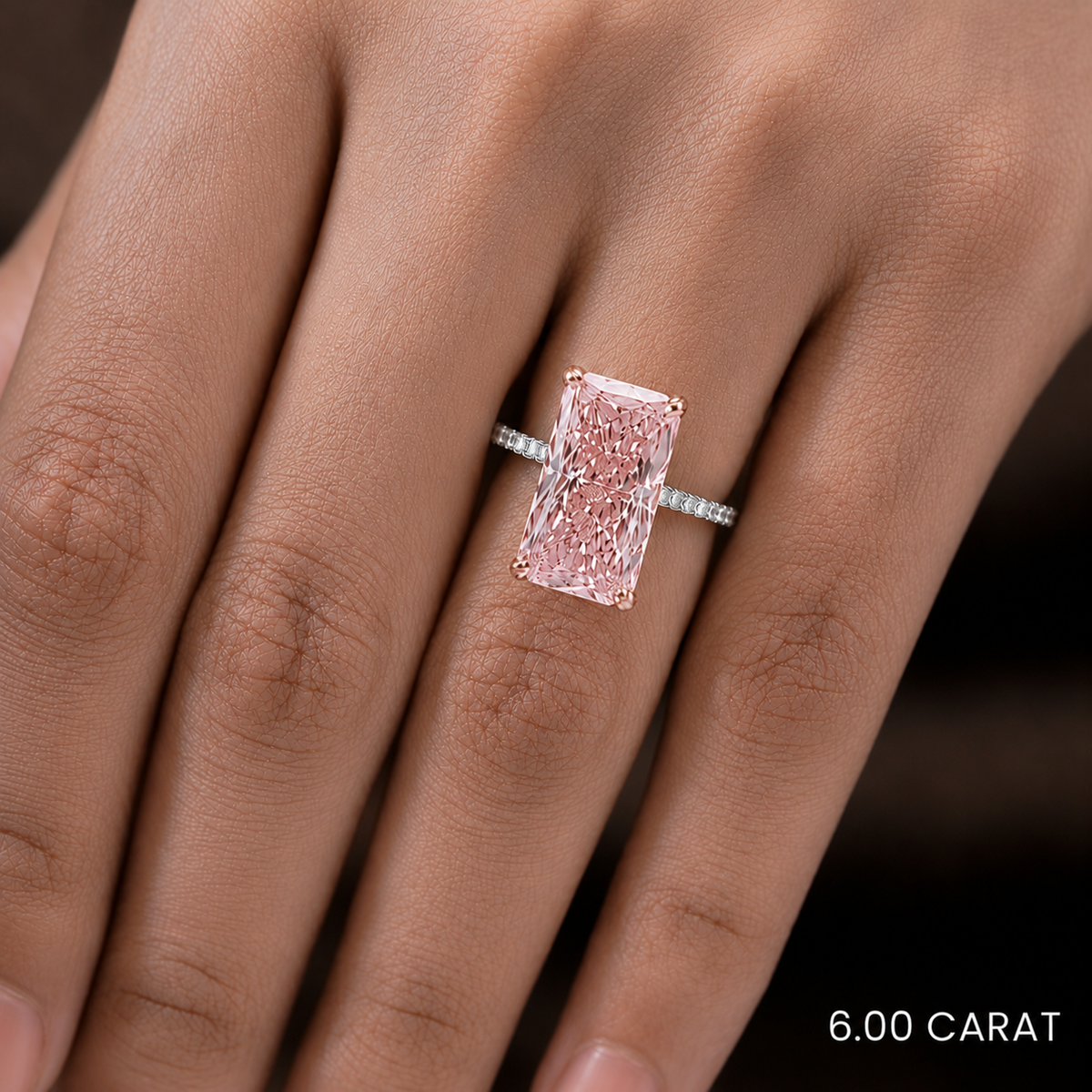 The Signature Pink Radiant Ring