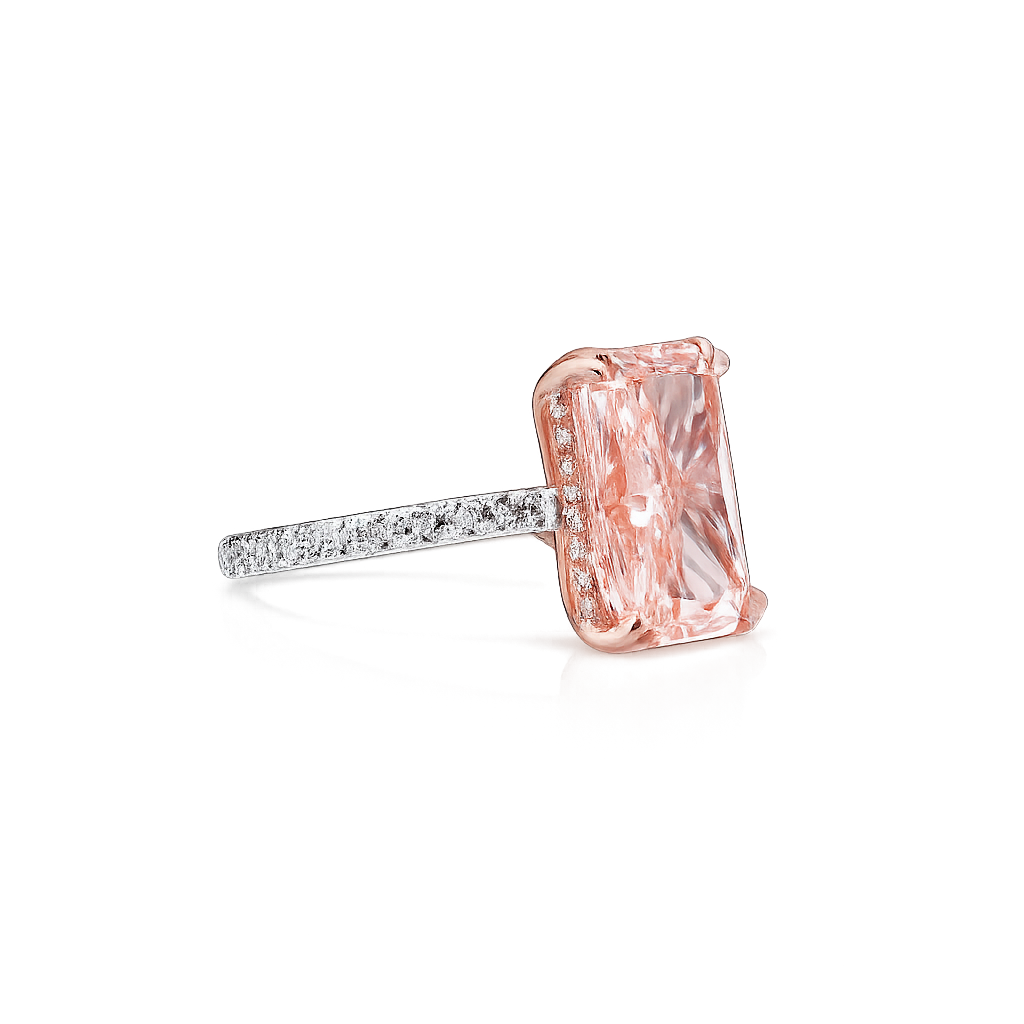 The Signature Pink Radiant Ring